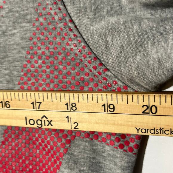 Vintage Y2K Nike Gray Spellout Full Zip Hoodie Sweater Womans Size Small - Picture 7 of 8